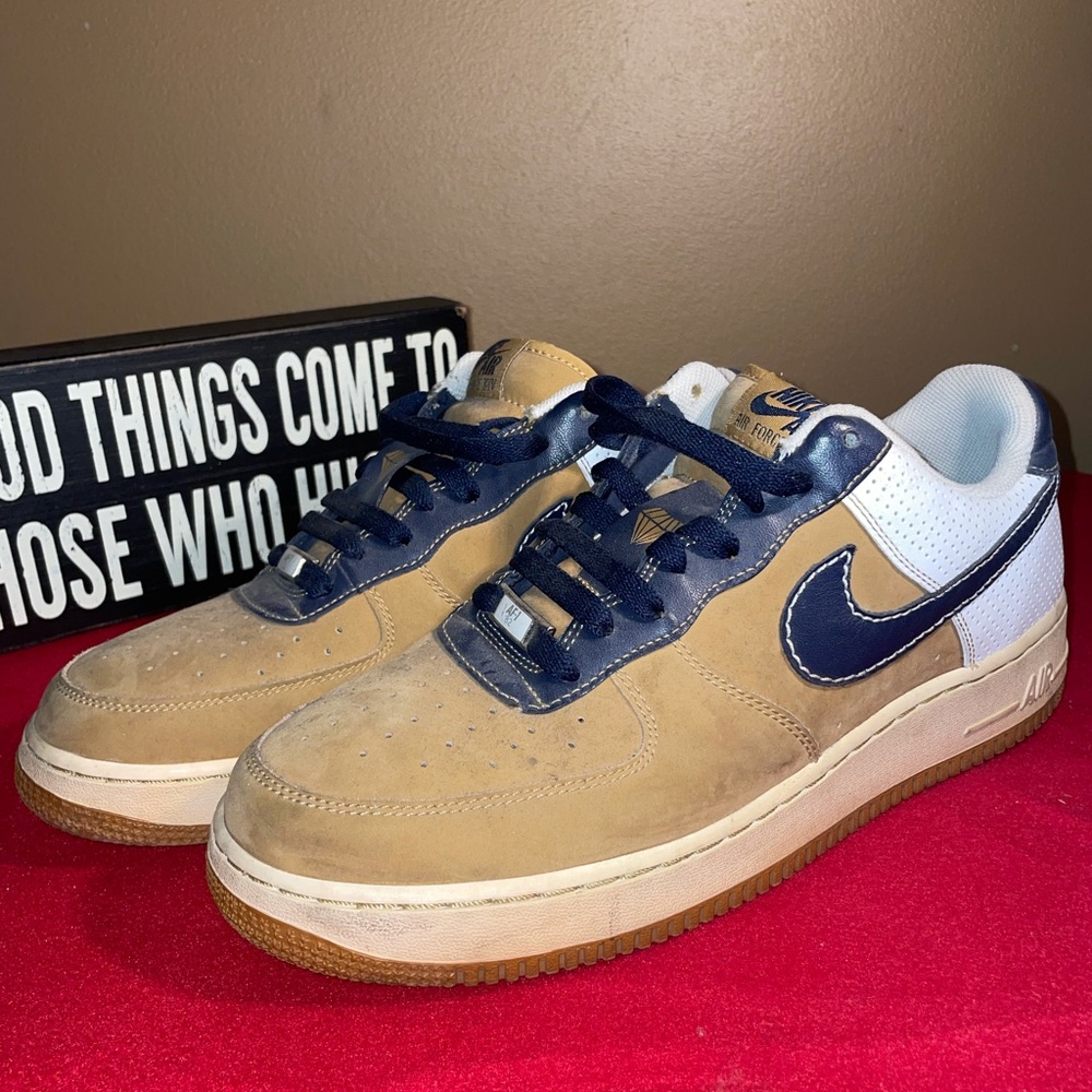 Nike Air Force One 07’ Philadelphia XXV Diamond Wheat/White/Obsidian size 10.5